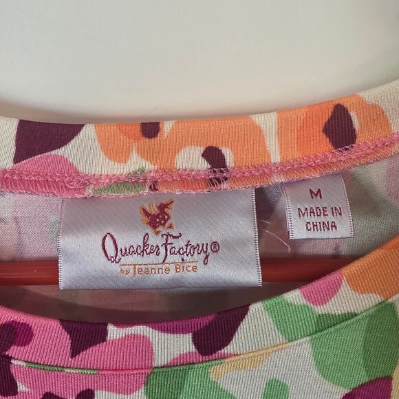 Quacker Factory Hello Spring Floral and Bling Maxi Dress Size Medium - Picture 5 of 5